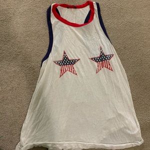 Patriotic tank